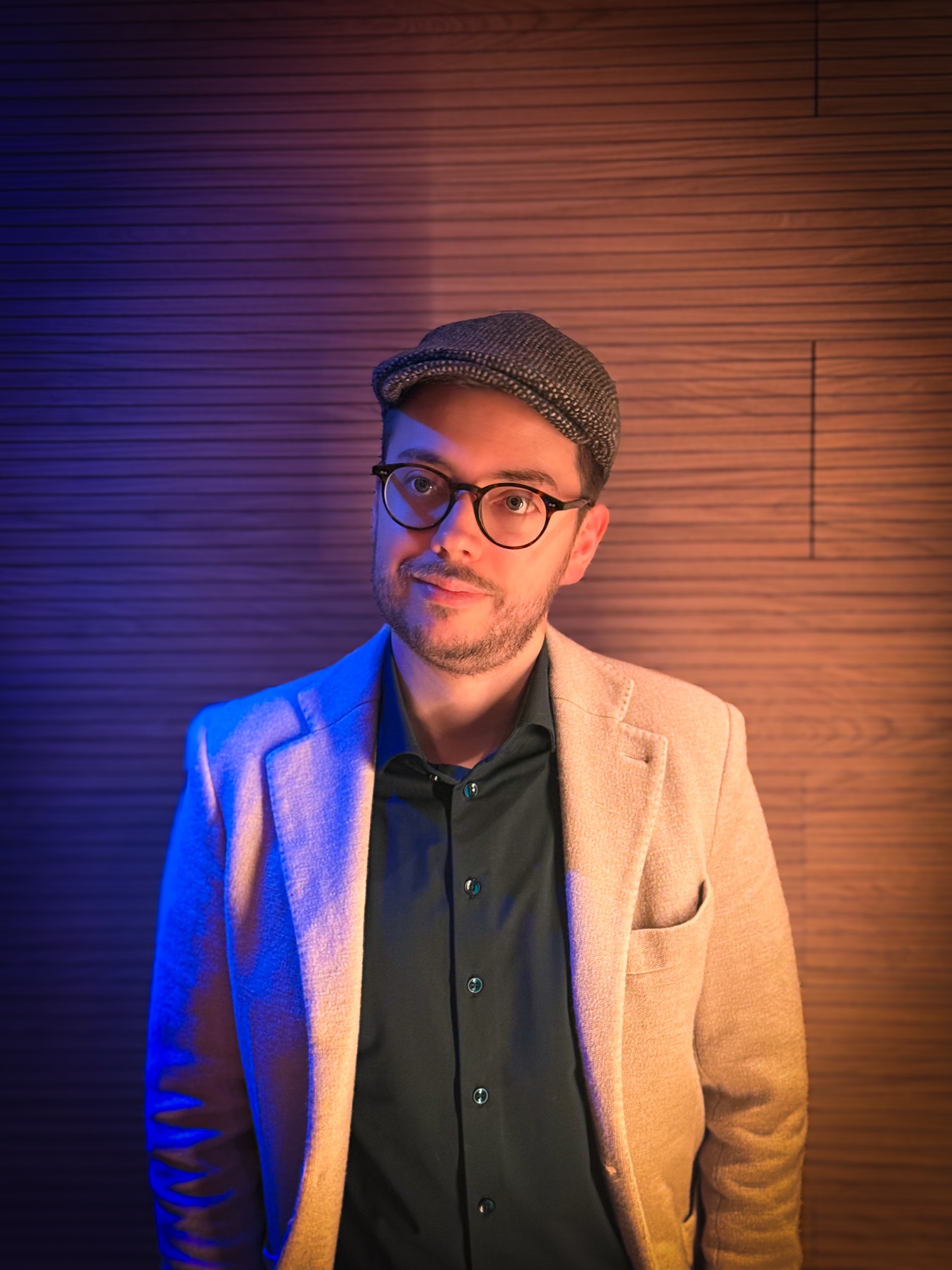 Jan Stahlmann im Studio